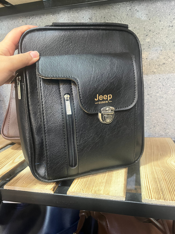کیف دوشی چرمی مردانه بزرگ ابعاد۲۰*۲۵